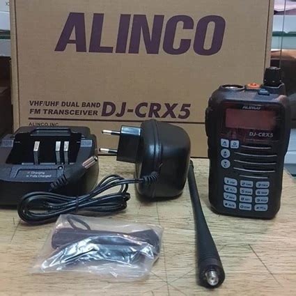 Jual Alinco Dj Crx Vhf Uhf Fm Dualband Handheld