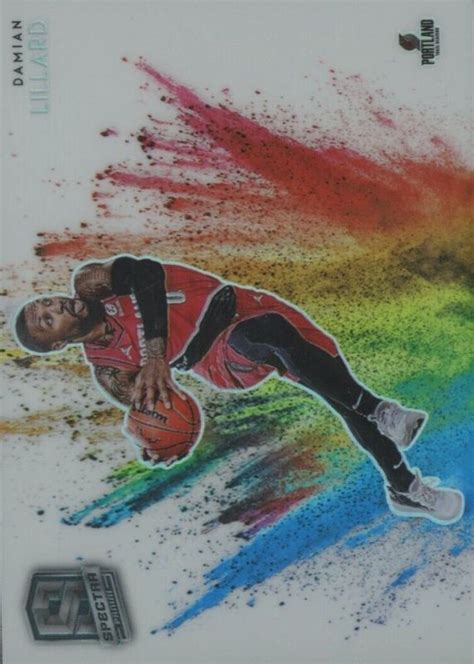 Damian Lillard Spectra Color Blast Ssp Price Guide Sports