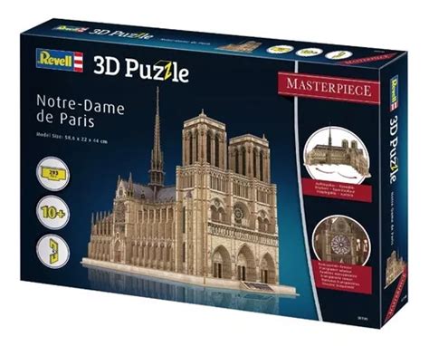 Puzle 3D Notre Dame De Paris Revell Puzzle 293 Piezas MercadoLibre