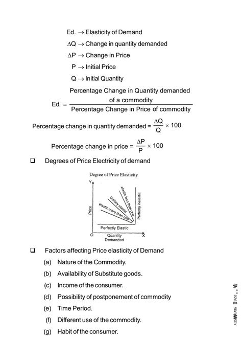 Consumers Equilibrium And Demand Notes For Class 11 Economics PDF