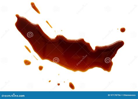 Spilled Hot Sauce Stock Photo Cartoondealer