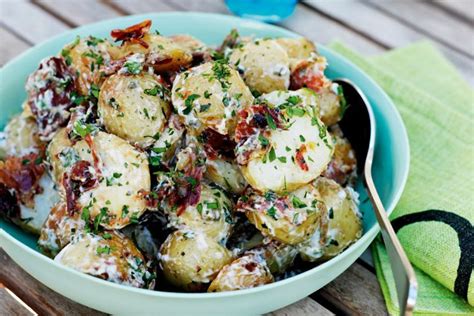 Warm Roast Potato Salad