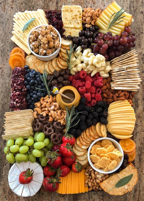 Homemade Snack Board R Food