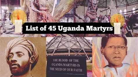 Uganda Martyrs Celebrations List Of Martyrs Namugongo Uganda