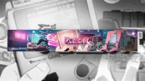 Speedart - Client Work: Flazae Aesthetic Anime Youtube Banner - YouTube