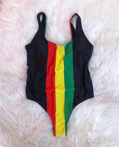 Jamaican Flag Monokini Everything Jamaica