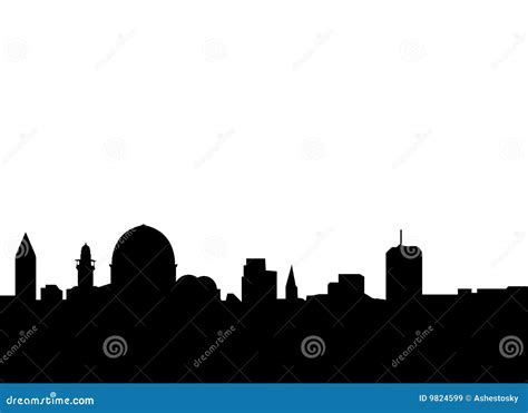 Jerusalem Skyline Clip Art