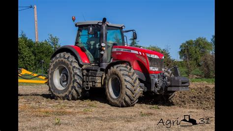 Massey Ferguson 8690 Dyna VT Dondi MAXI Hard Work In France YouTube