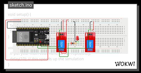 Rel Wokwi Esp Stm Arduino Simulator