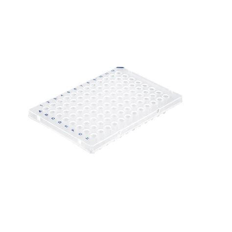 BRAND BIO CERT PCR Plate 96 Well Clear Semi Skirted Standard