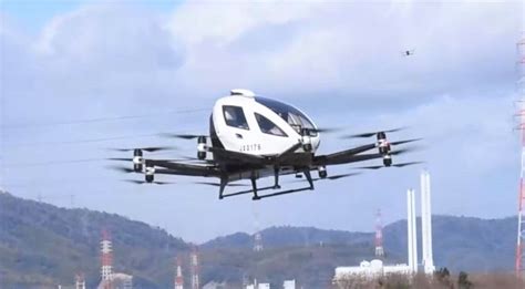 Auto Volador No Tripulado Realiza Vuelo De Prueba Sobre Osaka Por