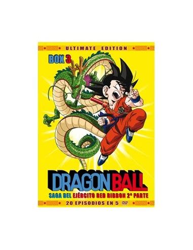 DRAGON BALL BOX 2 5 DVD SAGA DEL EJERCITO RED RIBBON 2ª