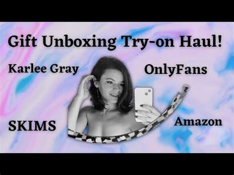 Unboxing Gifts Try On Haul With Dharma Jones Youtube