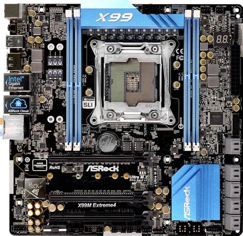 Asrock X99m Extreme4 Motherboard Specifications On Motherboarddb