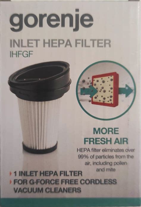 HEPA FILTER USISIVAČA G FORCE FREE SUPER POWER GORENJE 735551