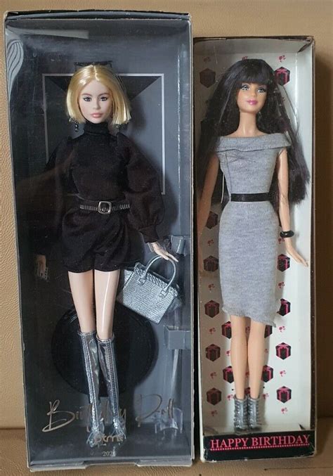 Barbie PTMI Birthday Doll 2023 Vogue Black And PTMI Birthday With Grey