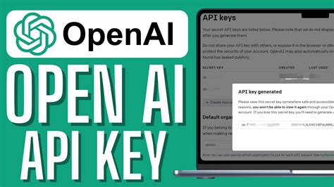 How To Get Openai Api Key Chatgpt Api Key Youtube