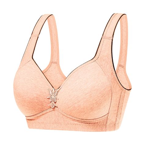 Cotton Bras For Women Non Wired Post Surgery Bra Push Up Everyday Comfort Support Bralette Plus