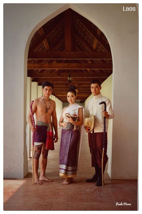 Laos 🇱🇦 | Lao traditional outfit | Traditional outfits, Laos, Laos people