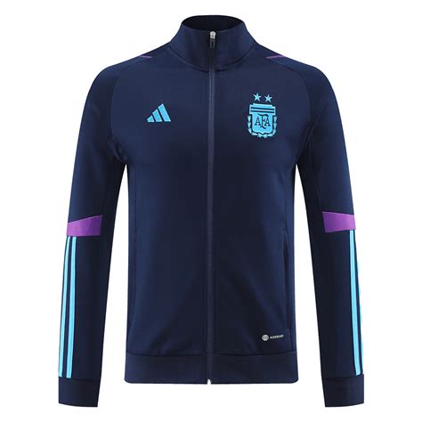 Chaqueta Entrenamiento Argentina 2022 Hombre Adidas CamisetasFutbol Mx