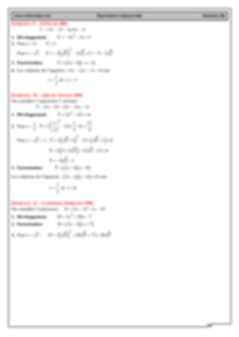 Solution Chap Ex D Equations Probl Mes De Brevet Avec Racines Carr