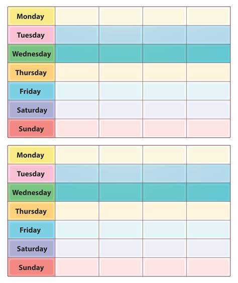 2 Week Calendar Free Printable Choose From 10 Unique Two Week Planners To Help Stay Organized