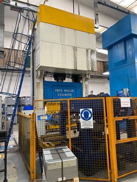 MÜller Hydraulic Press Ze350 Hydraulic Press Used Machines Exapro