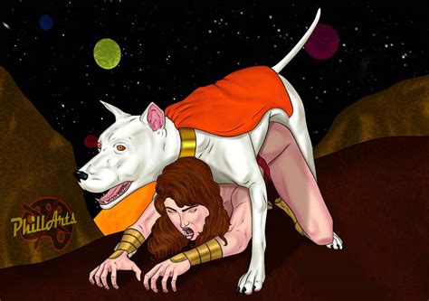 Krypto With DC Girls MARY MARVEL New Version LR By Phillarts Hentai Foundry