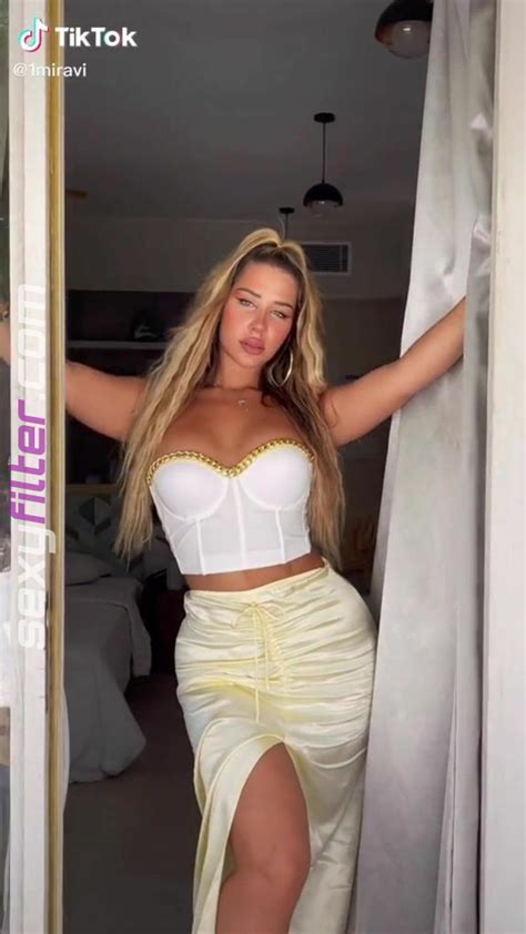 Hot MIRAVI In White Crop Top Sexyfilter