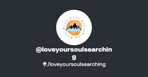 Loveyoursoulsearching Facebook Linktree