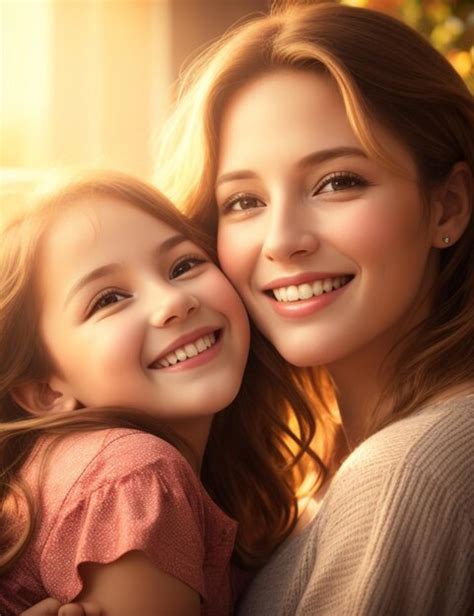 Premium Photo Mom And Daughter