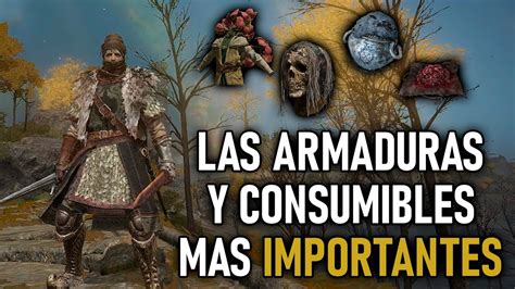 Las Armaduras Y Consumibles Mas Importantes Inventario Elden Ring