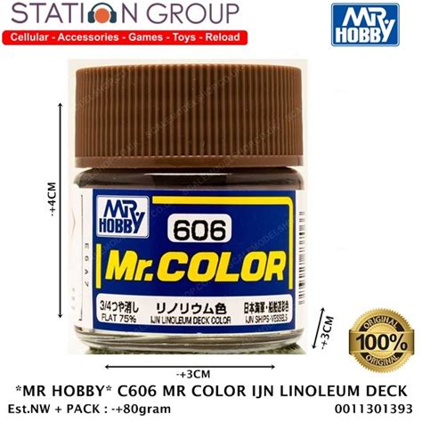 Jual MR HOBBY C606 MR COLOR IJN LINOLEUM DECK COLOR CAT GUNDAM MODEL