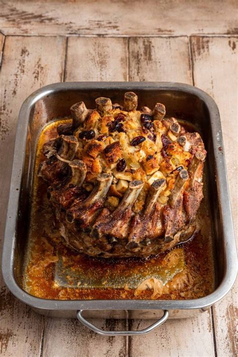 Crown Pork Roast Recipe - Dinner, then Dessert