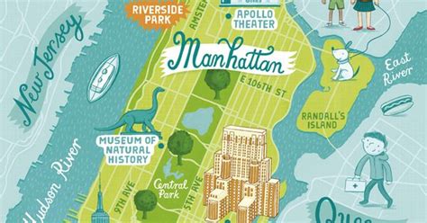 New York Presbyterian Hospital Map By Linzie Hunter Maps Pinterest