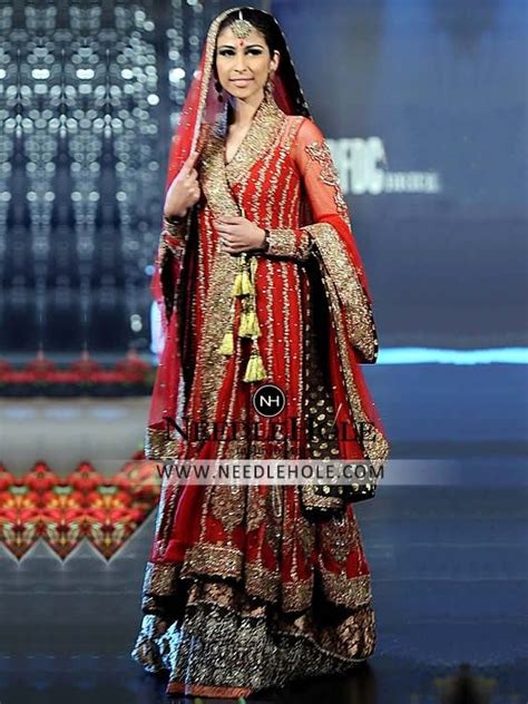 Bridal Angrakha Dress By Hassan Sheheryar Yasin Hsy Asian Bridal Wear