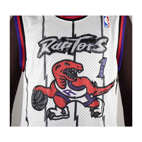 Vintage 00s Toronto Raptors Mcgrady Jersey Bidstitch