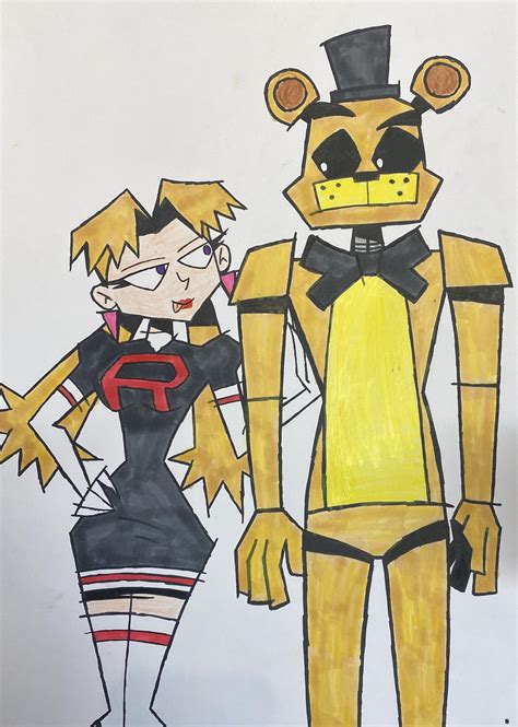 Cassidy and Golden Freddy👍 : r/fivenightsatfreddys