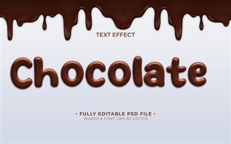 Premium PSD | Flavor text effect