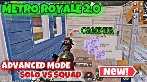 METRO ROYALE 2 0 DESTROY THE ALL MAP In ADVANCED MODE PUBG METRO