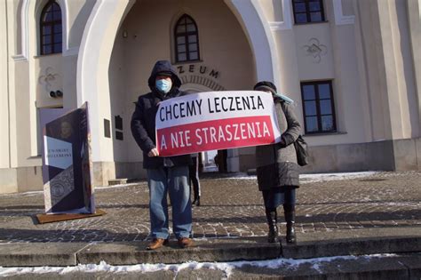 Protest W Lublinie Przeciwnik W Przymusu Szczepie Stop Segregacji