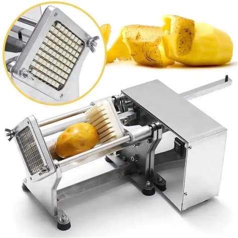 Ac110v 220v Electric Potato Chip Cutter French Fries Cutting Slicer