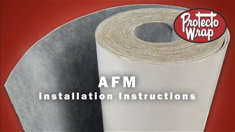 How To Install Afm Anti Fracture Membrane Flooring Underlayment Youtube