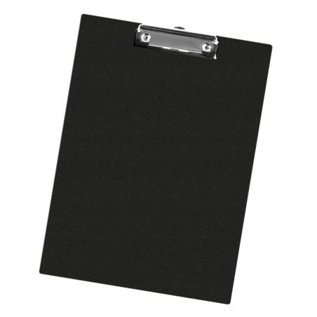 Deska z klipem clipboard A4 czarna podkładka na dokumenty notepad