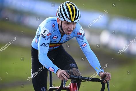 Belgian Aaron Dockx Pictured Action During Editorial Stock Photo