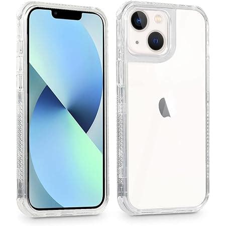 Yapanizcel Funda Para Iphone Uso Rudo Transparente Compuesta De