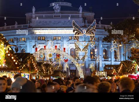 Viena De Diciembre De Foto Tomada El De