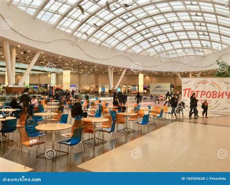 Food Court in the Shopping Mall Editorial Stock Photo - Image of hall ...