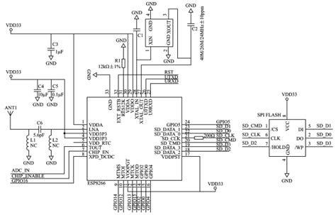 ESP8266 module circuit diagram | Download Scientific Diagram