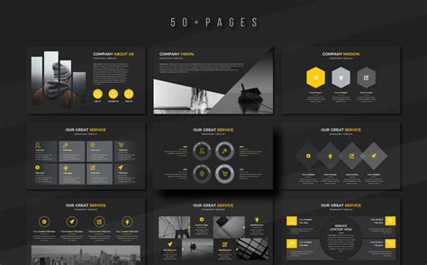 Black Background PowerPoint Templates